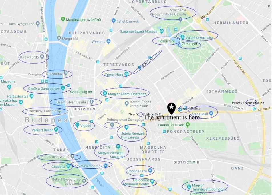 Keleti Apartment City Center Big Flat Bedroom Private Use Budapesta Exterior foto